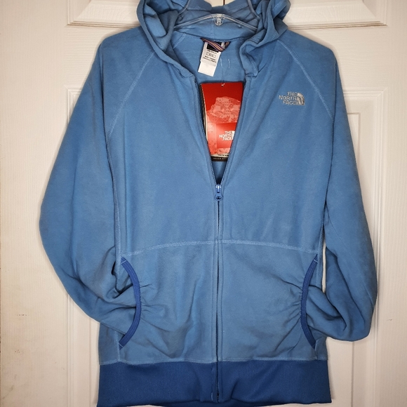 The North Face Fleece Hooded Jacket - Girls XL - NWT - Picture 2 of 9